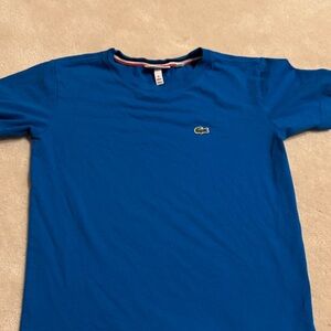 Lacoste Vibrant Blue Tee